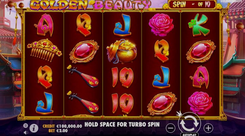 Играть Golden Beauty от Pragmatic в казино 1Win