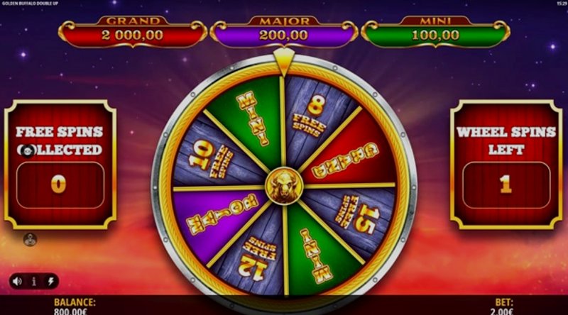Играть Golden Buffalo от Swintt в казино 1Win