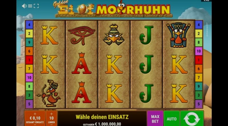 Играть Golden Egg of Crazy Chicken от Gamomat в казино 1Win