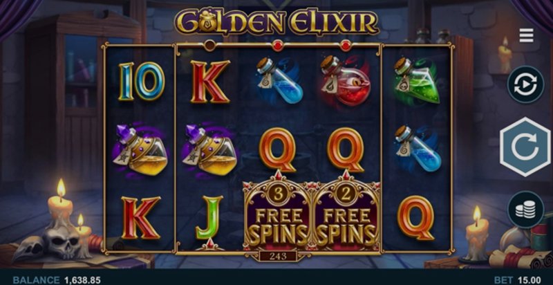 Играть Golden Elixir от Games Global в казино 1Win