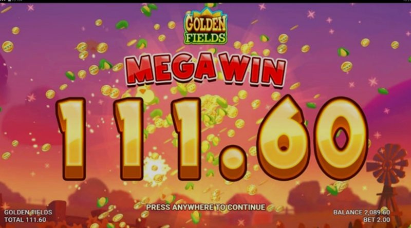 Играть Golden Fields от Games Global в казино 1Win