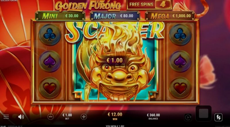 Играть Golden Furong от Gameart в казино 1Win