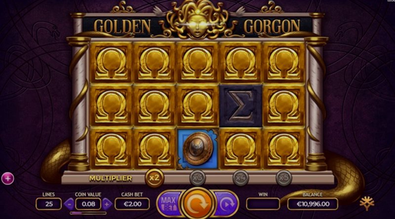 Играть Golden Gorgon от Yggdrasil в казино 1Win