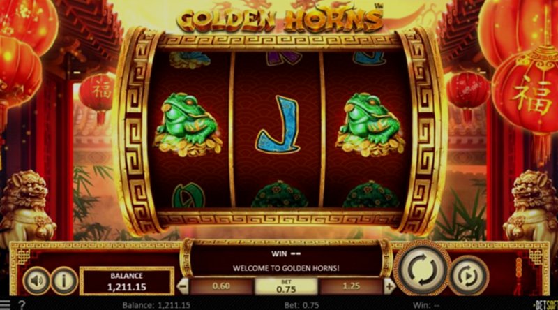 Играть Golden Horns от Betsoft в казино 1Win