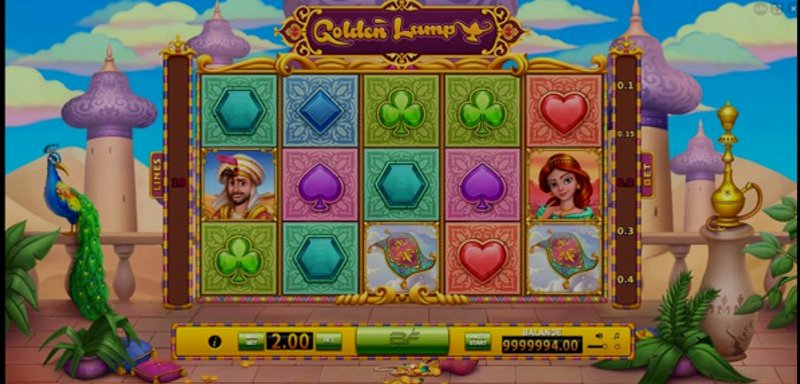 Играть Golden Lamp от Bf Games в казино 1Win