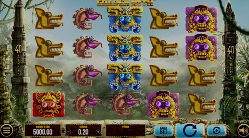 Играть Golden Myth от Synot в казино 1Win