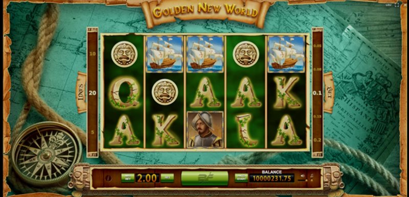 Играть Golden New World от Bf Games в казино 1Win