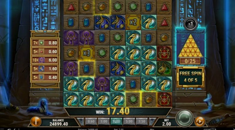 Играть Golden Osiris от Playn Go в казино 1Win