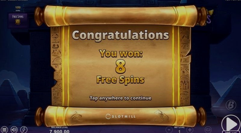 Играть Golden Scrolls от Slotmill в казино 1Win