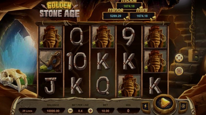 Играть Golden Stone Age от Tpg в казино 1Win