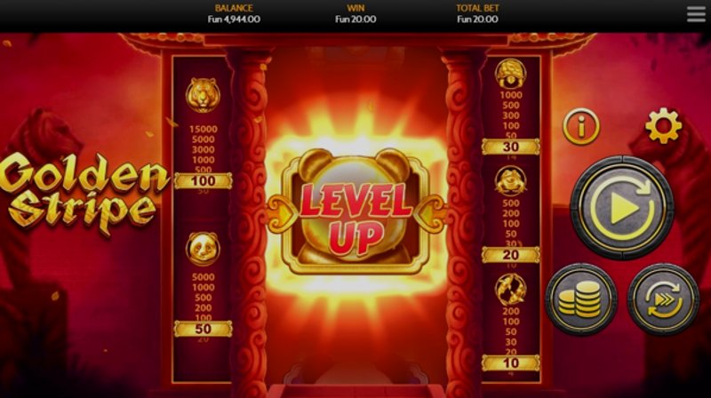 Играть Golden Stripe от Onetouch в казино 1Win