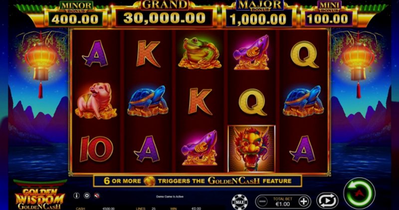 Играть Golden Wisdom от Ainsworthgame в казино 1Win