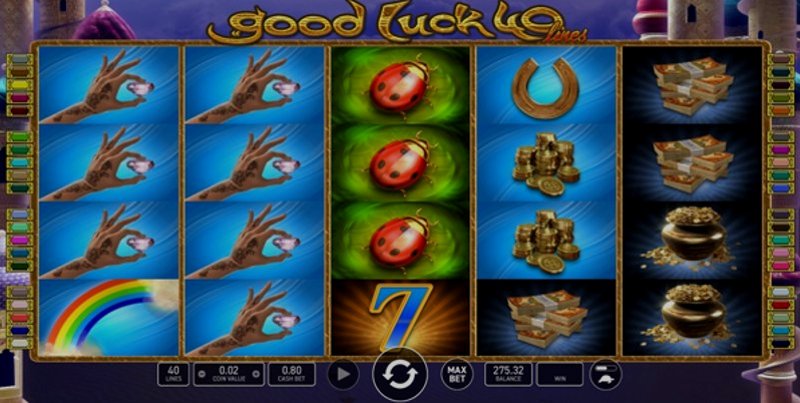 Играть Good Luck 40 от Wazdan в казино 1Win