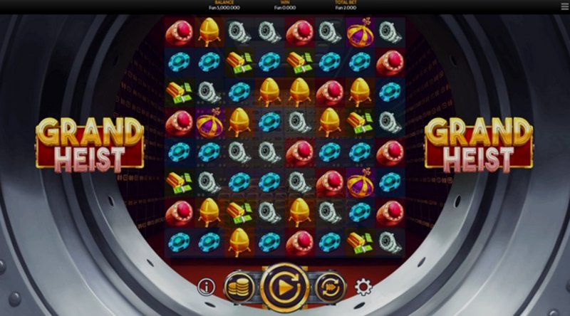 Играть Grand Heist от Onetouch в казино 1Win