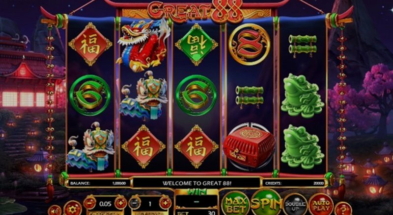 Играть Great 88 от Betsoft в казино 1Win