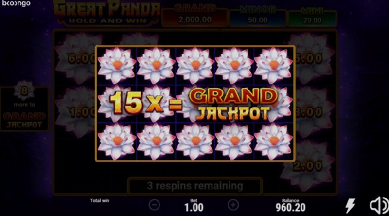 Играть Great Panda от Booongo в казино 1Win