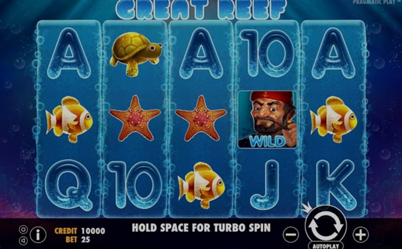 Играть Great Reef от Pragmatic в казино 1Win