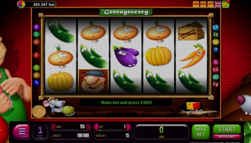 Играть Green Grocery от Belatra в казино 1Win