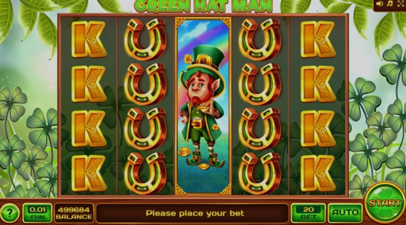 Играть Green Hat от 5 Men Gaming в казино 1Win