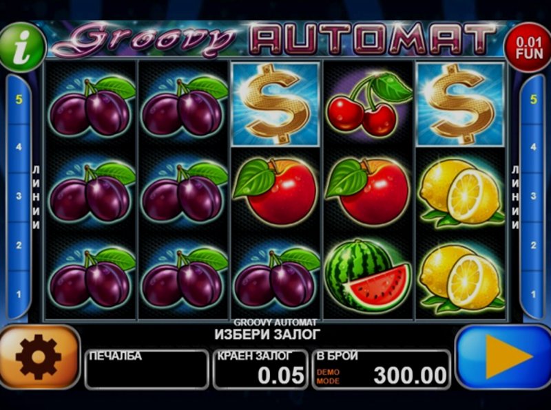 Играть Groovy Automat от Ct Interactive в казино 1Win
