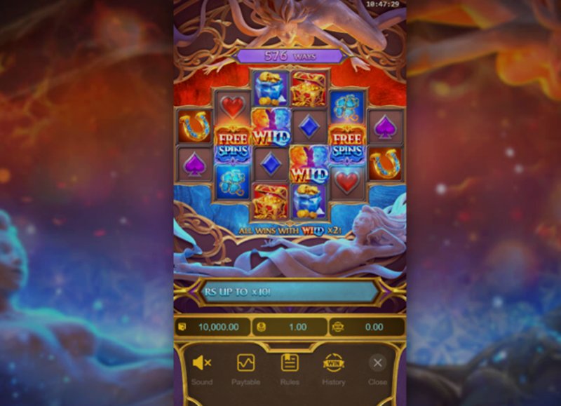 Играть Guardians of Ice and Fire от Pgsoft в казино 1Win