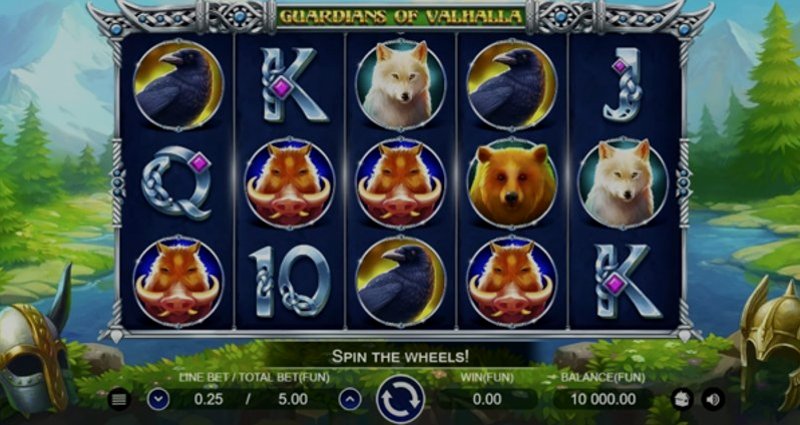 Играть Guardians Of Valhalla от Zillion в казино 1Win