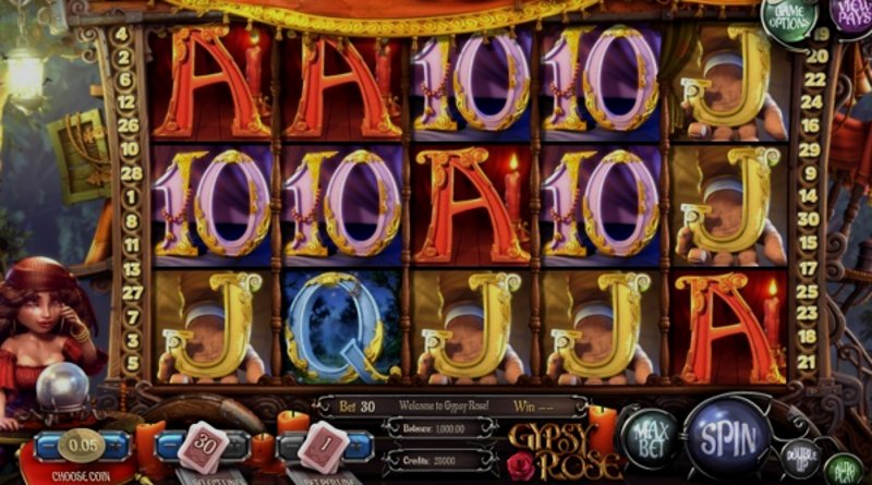 Играть Gypsy Rose от Betsoft в казино 1Win