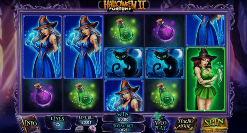 Играть Halloween Fortune II от Playtech в казино 1Win