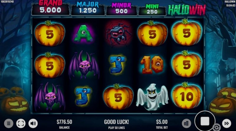 Играть Hallowin от Platipus в казино 1Win