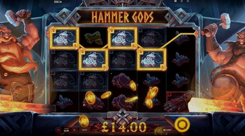 Играть Hammer Gods от Red Tiger в казино 1Win