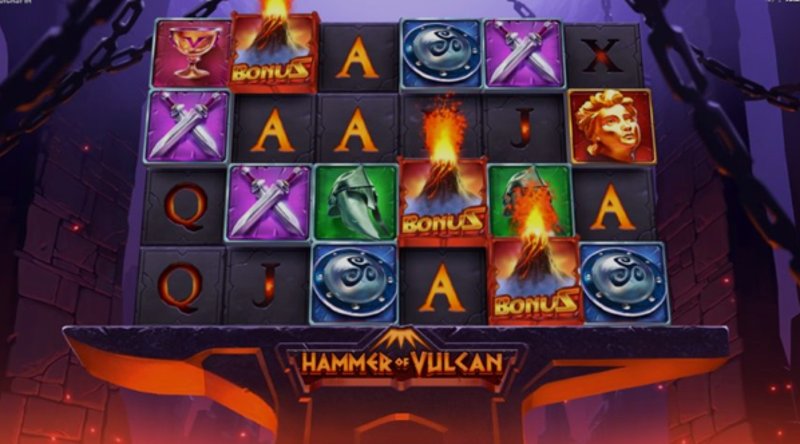 Играть Hammer of Vulcan от Quickspin в казино 1Win