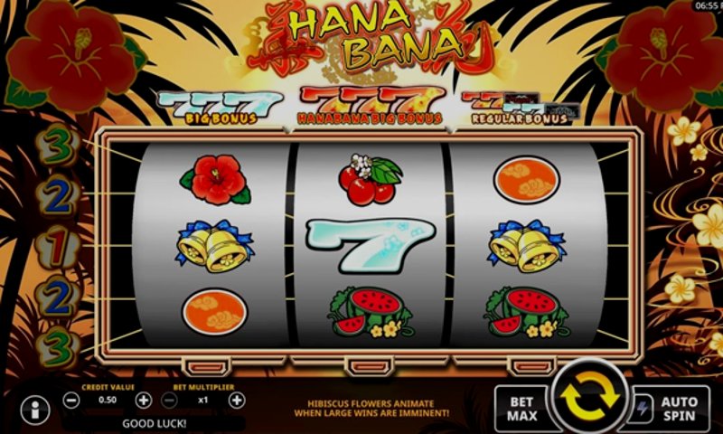 Играть Hana Bana от Swintt в казино 1Win