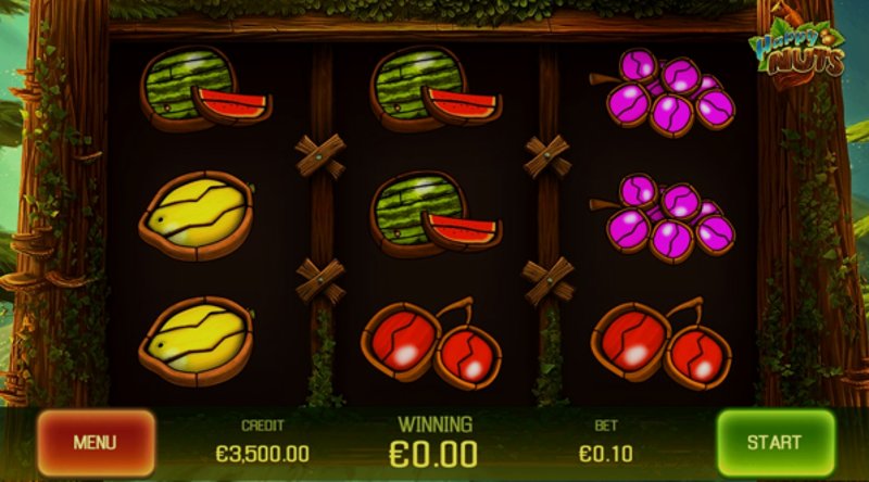 Играть Happy Nuts от Apollo Play в казино 1Win