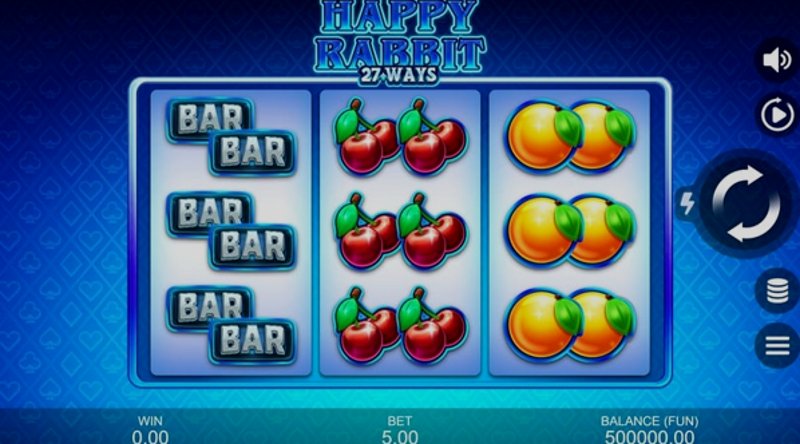 Играть Happy Rabbit: 27 Ways от Gamzix в казино 1Win