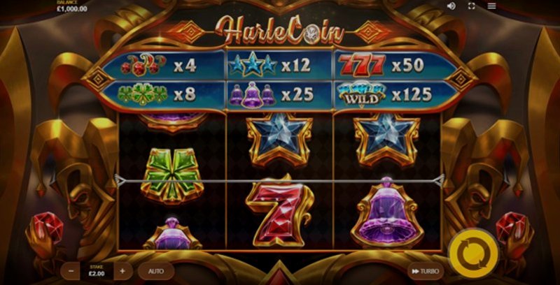 Играть HarleCoin от Red Tiger в казино 1Win