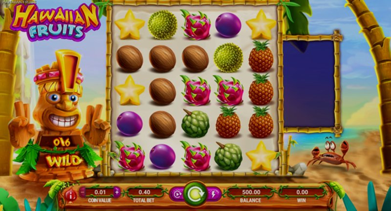 Играть Hawaiian Fruits от Gameart в казино 1Win