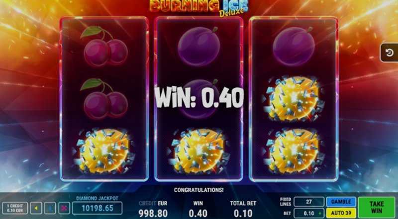 Играть Heating Ice Deluxe от Fazi в казино 1Win