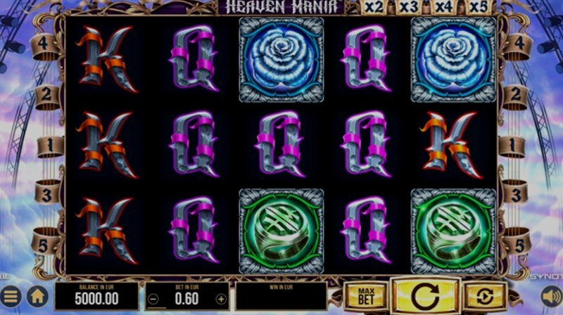 Играть Heaven Mania от Synot в казино 1Win