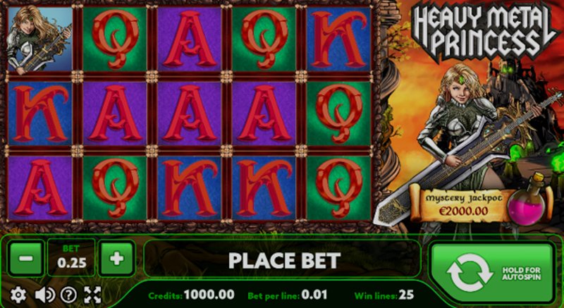 Играть Heavy Metal от Pariplay в казино 1Win