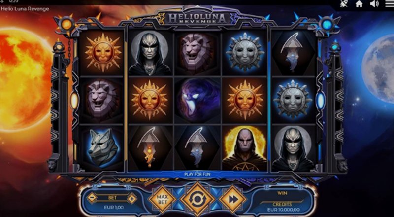 Играть Helio Luna Revenge от Spinmatic в казино 1Win