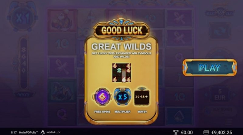 Играть HelioPOPolis от Yggdrasil в казино 1Win