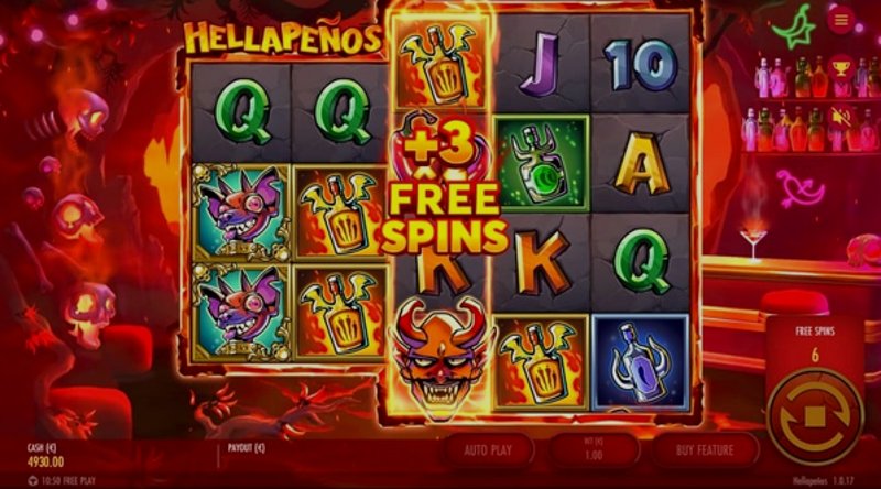 Играть Hellapeños от Thunderkick в казино 1Win