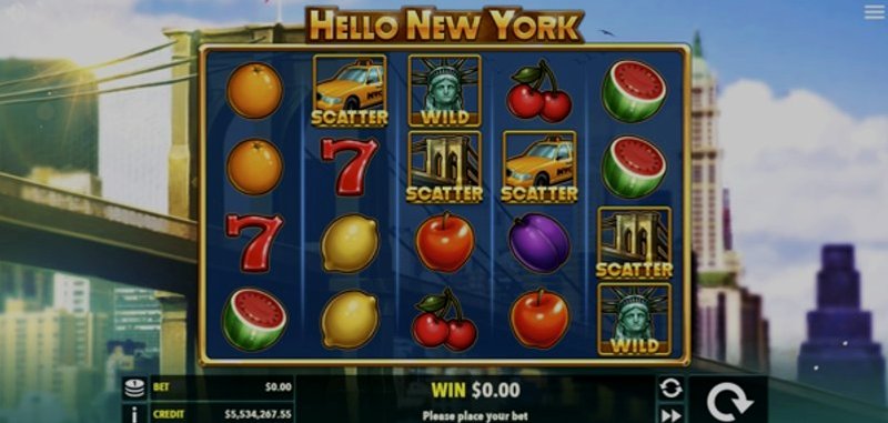 Играть Hello New York от Crazy Bilions в казино 1Win