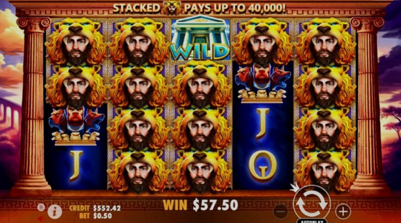 Играть Hercules Son of Zeus от Pragmatic в казино 1Win