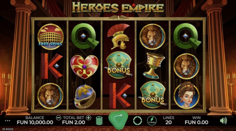 Играть Heroes Empire от Caleta в казино 1Win