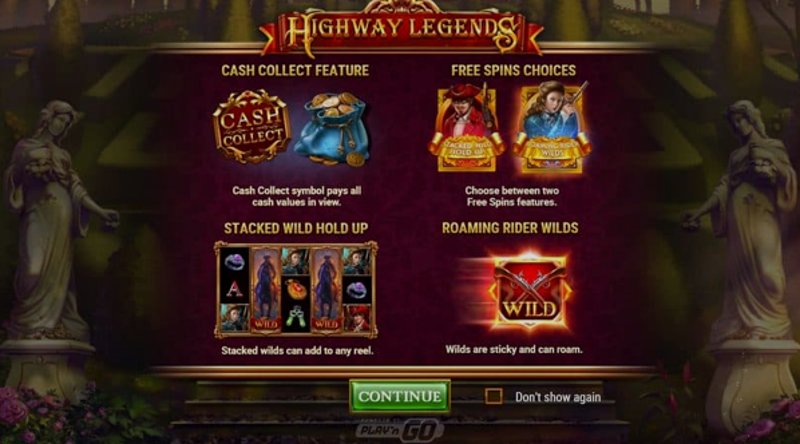 Играть Highway Legends от Playn Go в казино 1Win