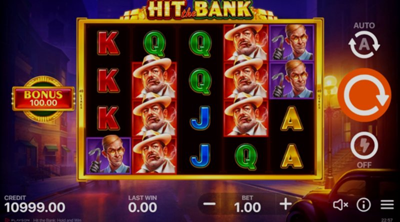 Играть Hit the Bank: Hold and Win от Playson в казино 1Win