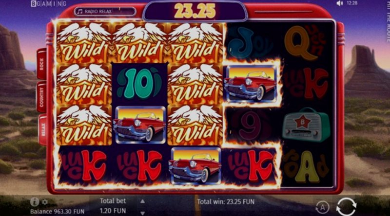 Играть Hit The Route от Bgaming в казино 1Win
