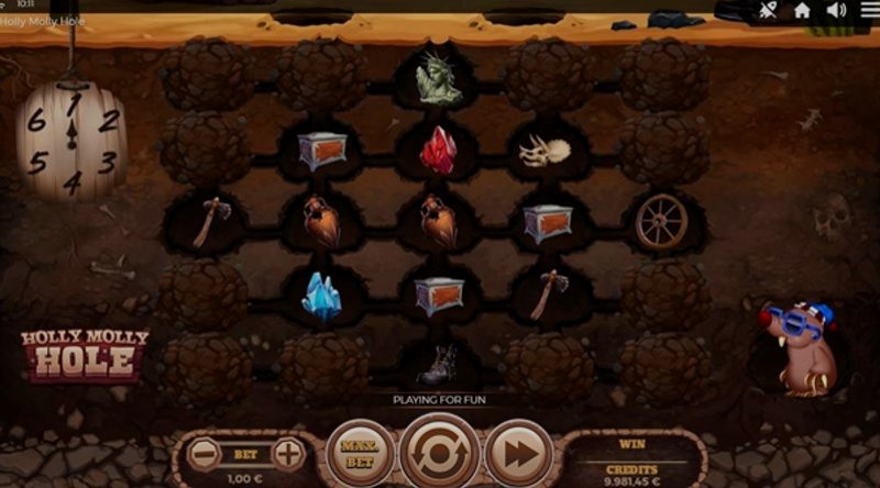 Играть Holly Molly Hole от Spinmatic в казино 1Win