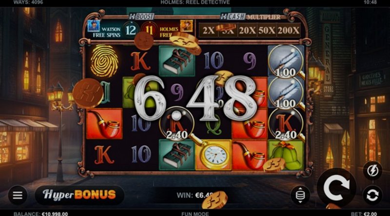 Играть Holmes: Reel Detective от Kalamba в казино 1Win